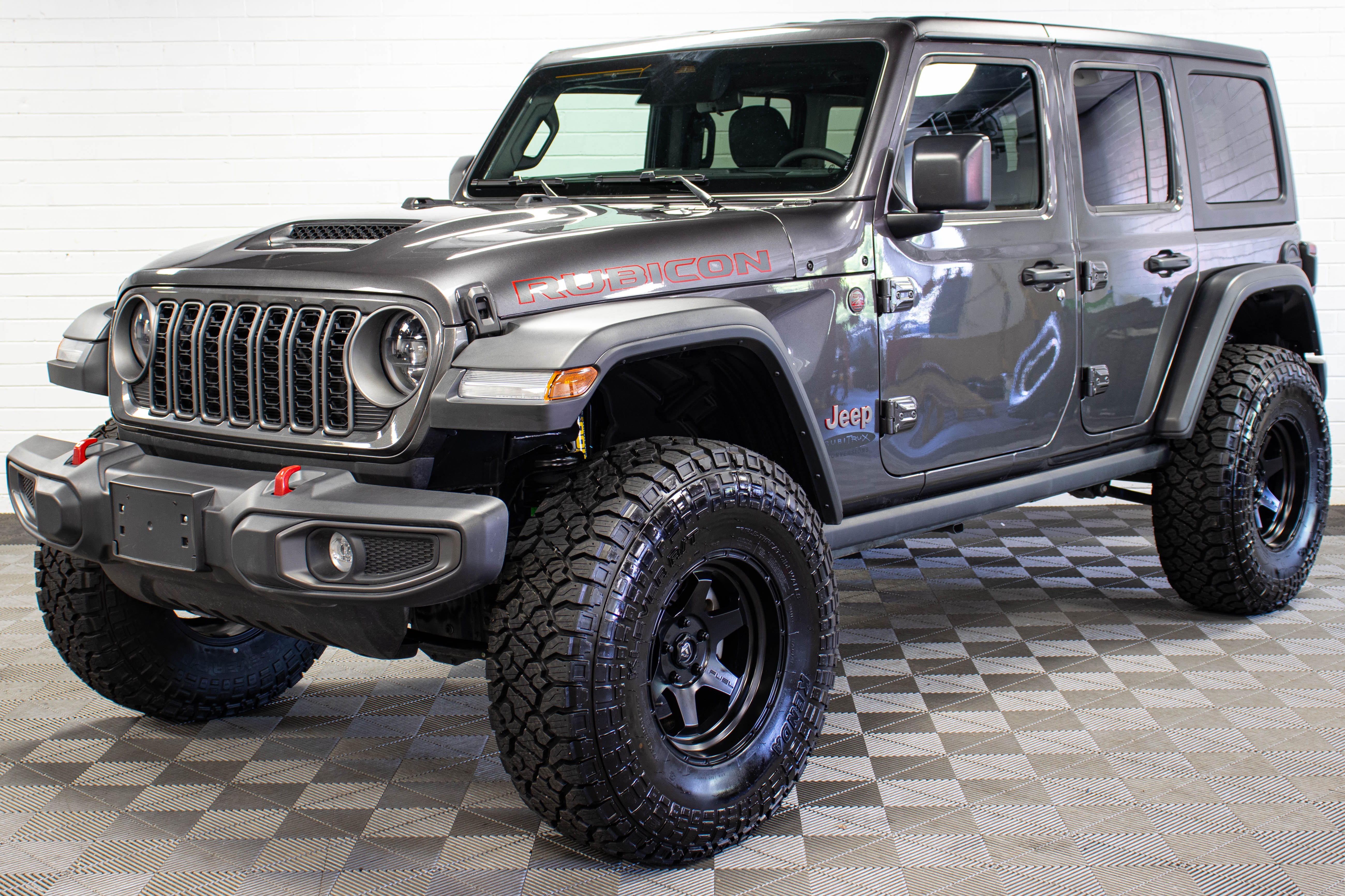 2026 Jeep Wrangler JLU Rubicon Hard Top Granite Crystal, 5k Miles