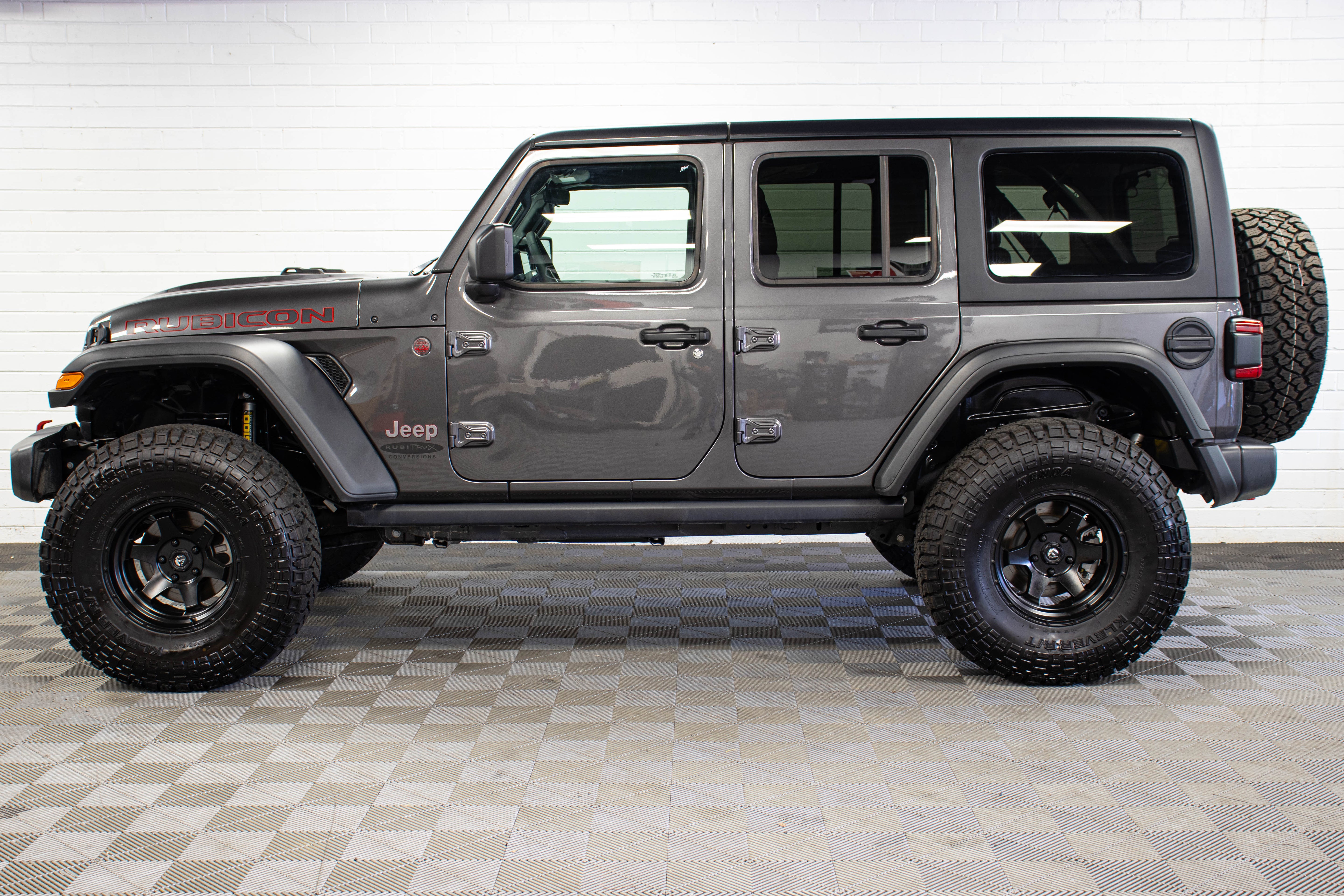 2026 Jeep Wrangler JLU Rubicon Hard Top Granite Crystal, 5k Miles