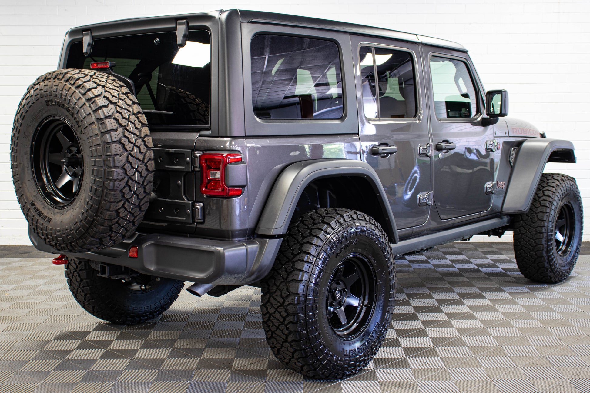 2026 Jeep Wrangler JLU Rubicon Hard Top Granite Crystal, 5k Miles