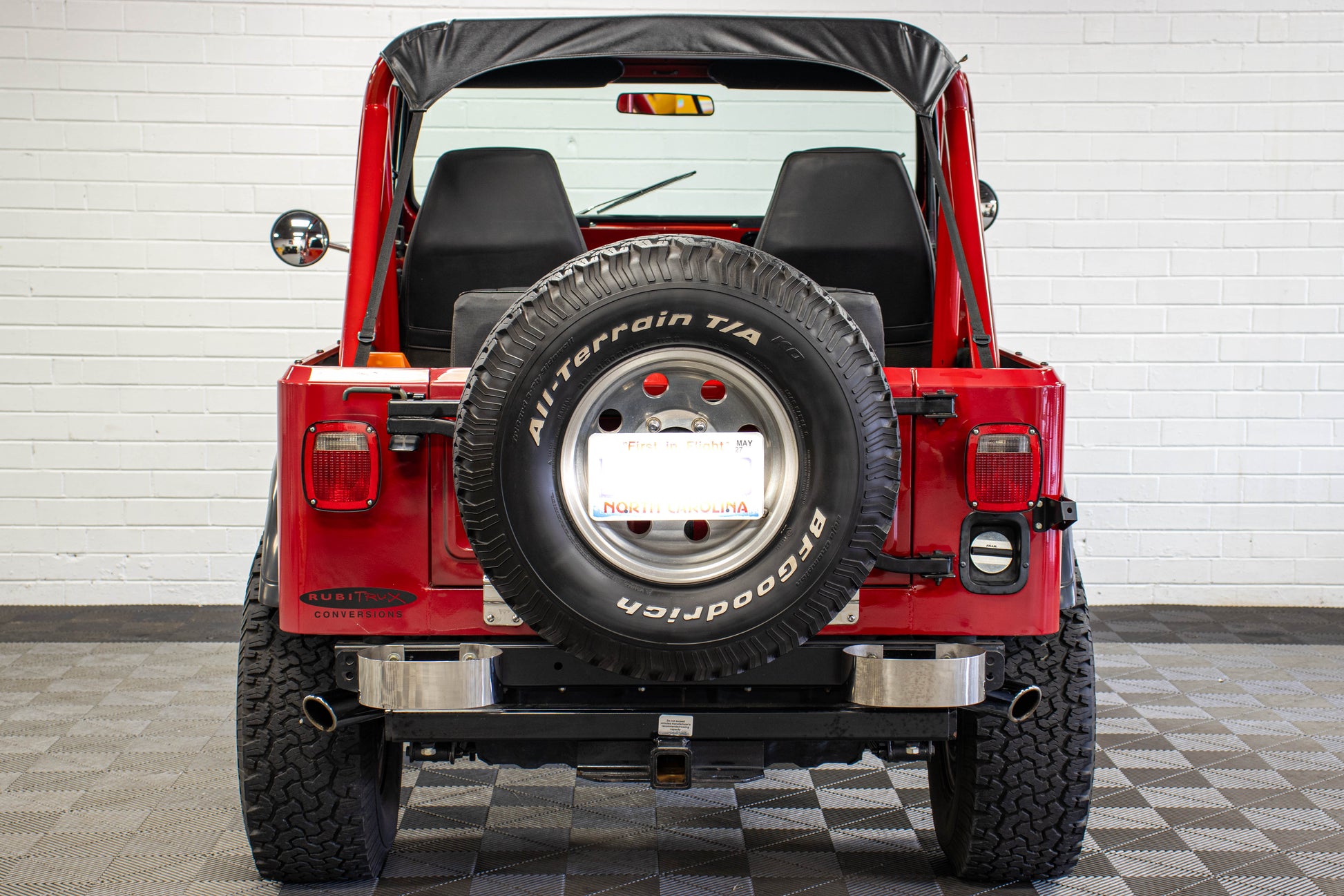 1984 Jeep CJ-7 AMC 304 Bikini Top Red