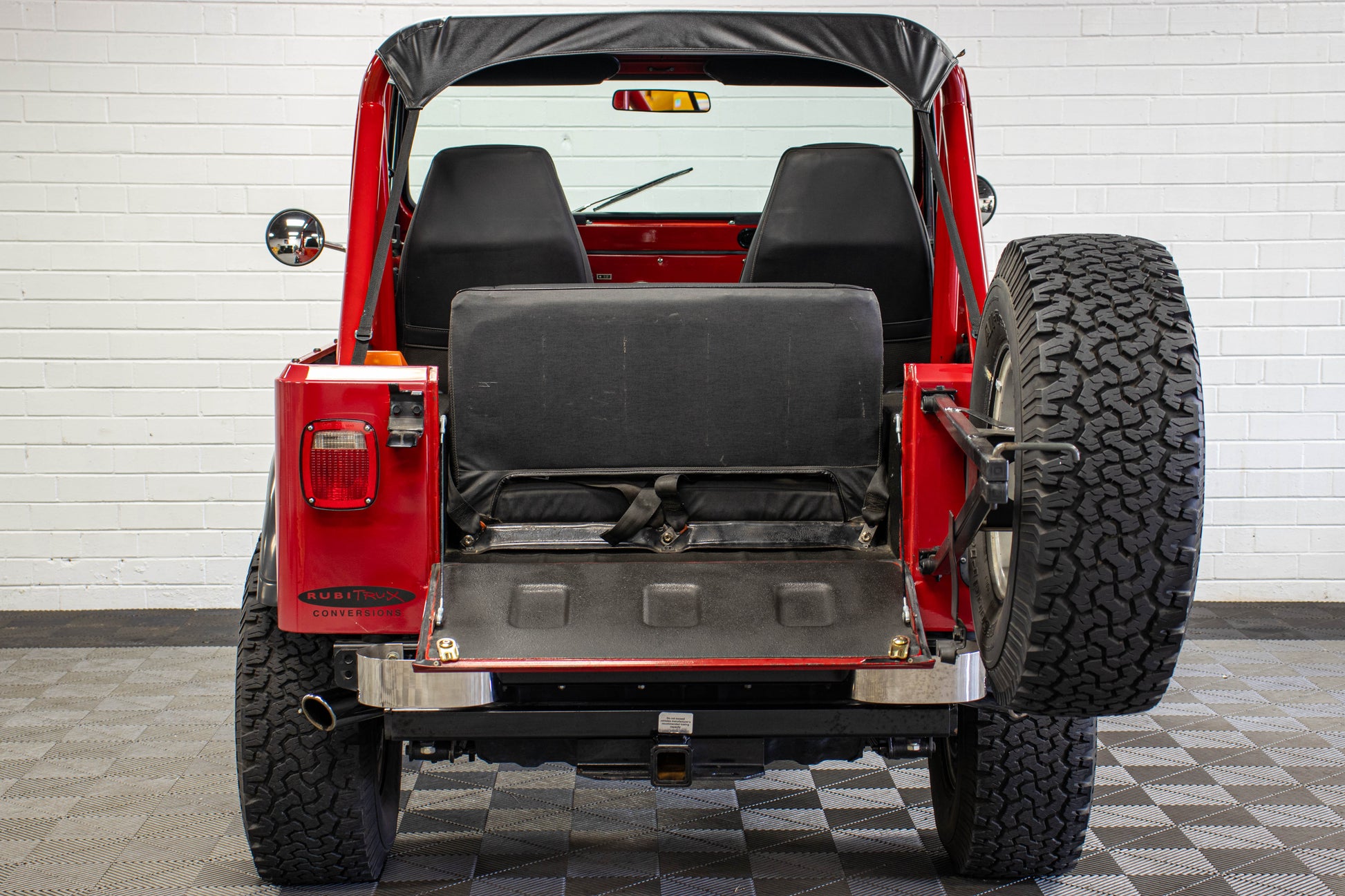 1984 Jeep CJ-7 AMC 304 Bikini Top Red