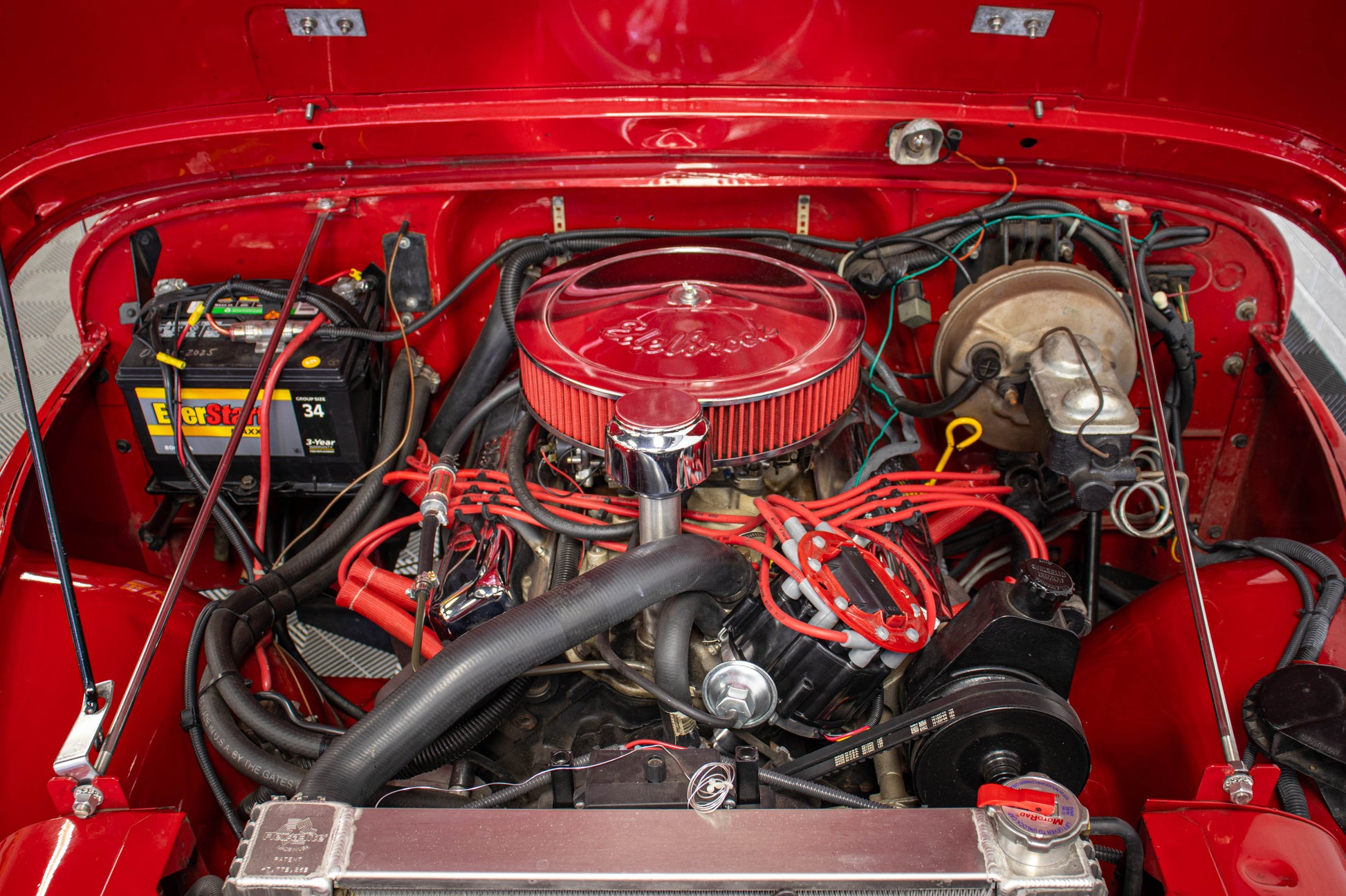 1984 Jeep CJ-7 AMC 304 Bikini Top Red