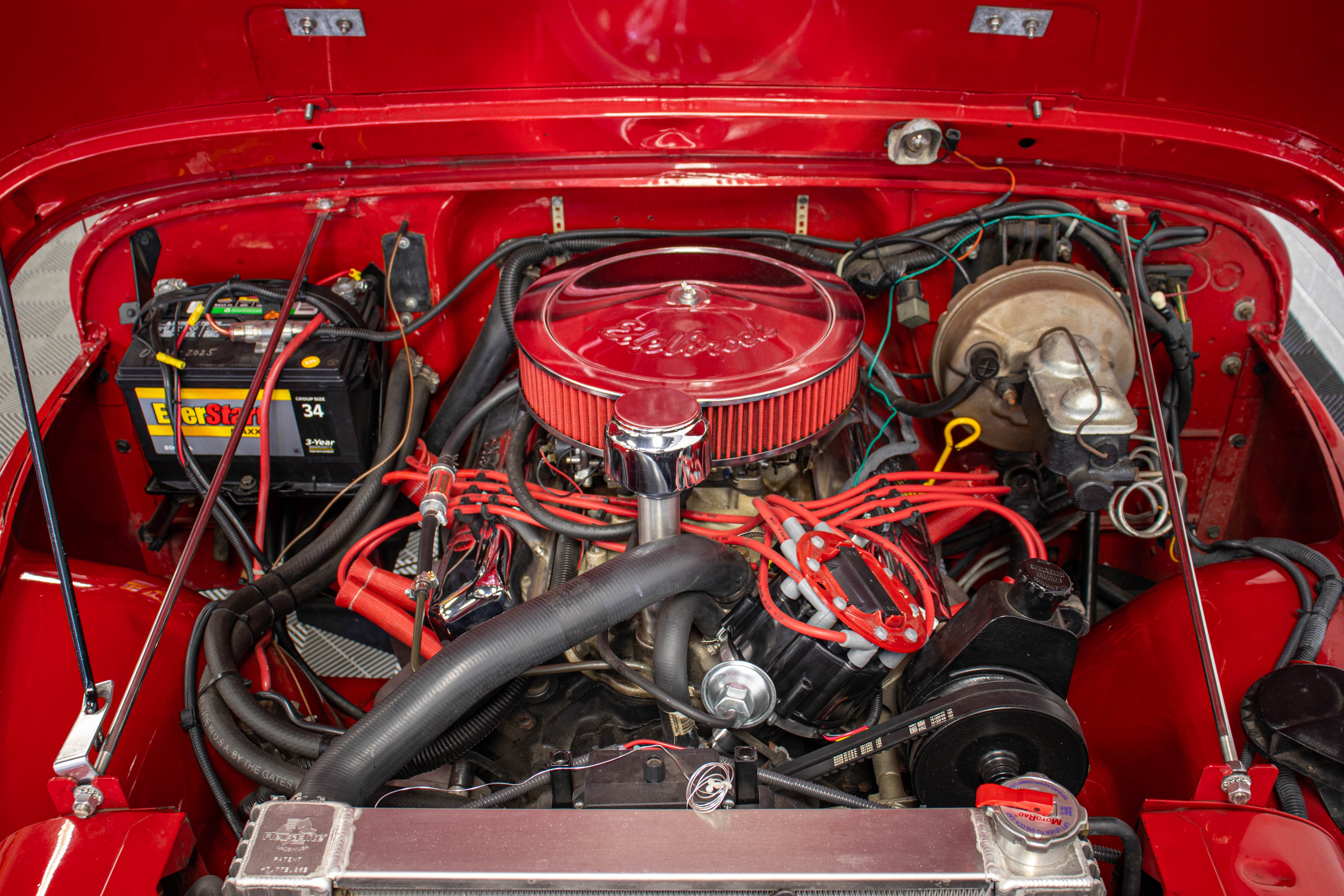 1984 Jeep CJ-7 AMC 304 Bikini Top Red