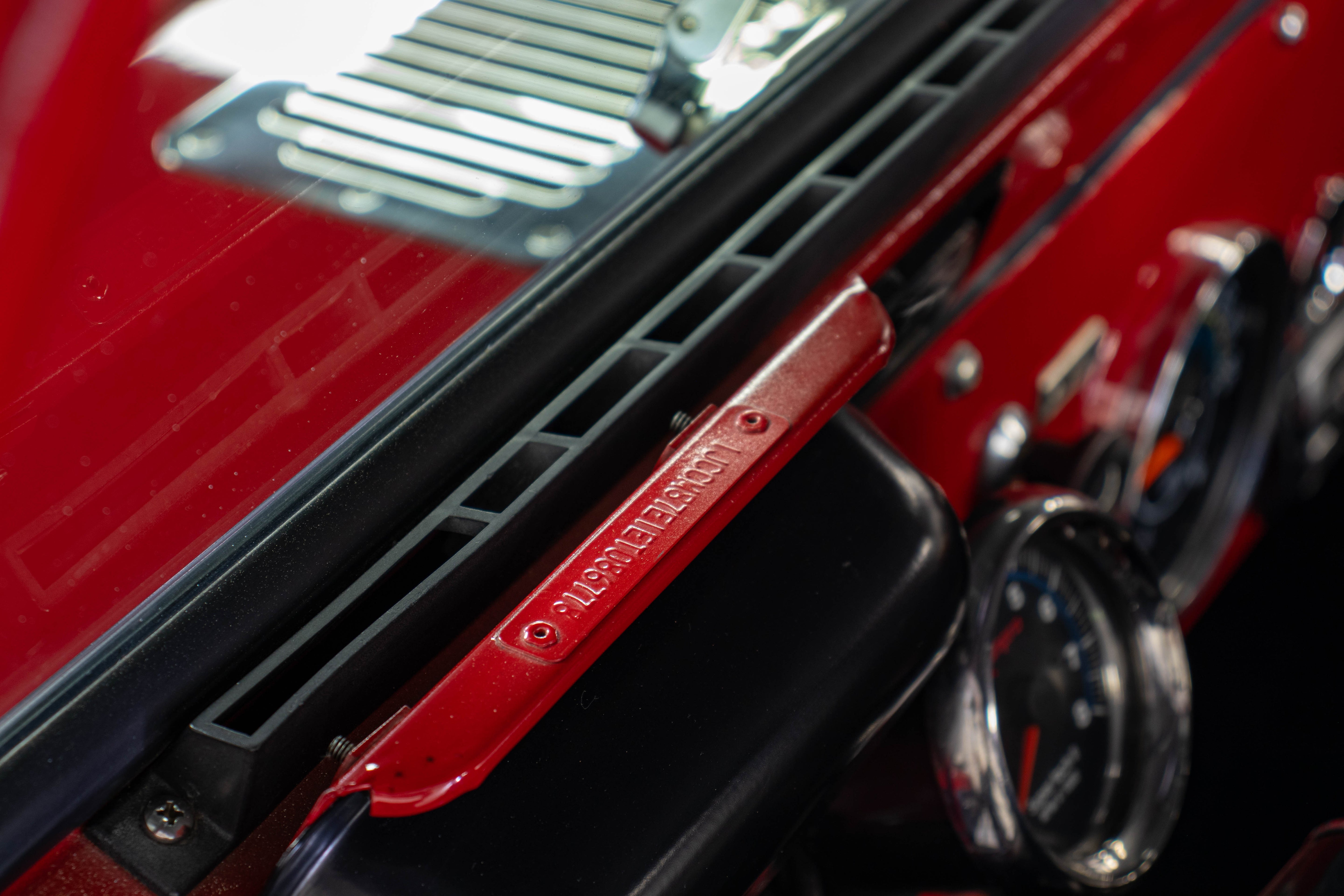 1984 Jeep CJ-7 AMC 304 Bikini Top Red