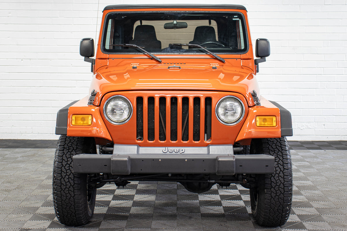 2006 Jeep Wrangler TJ X Soft Top Impact Orange - SOLD