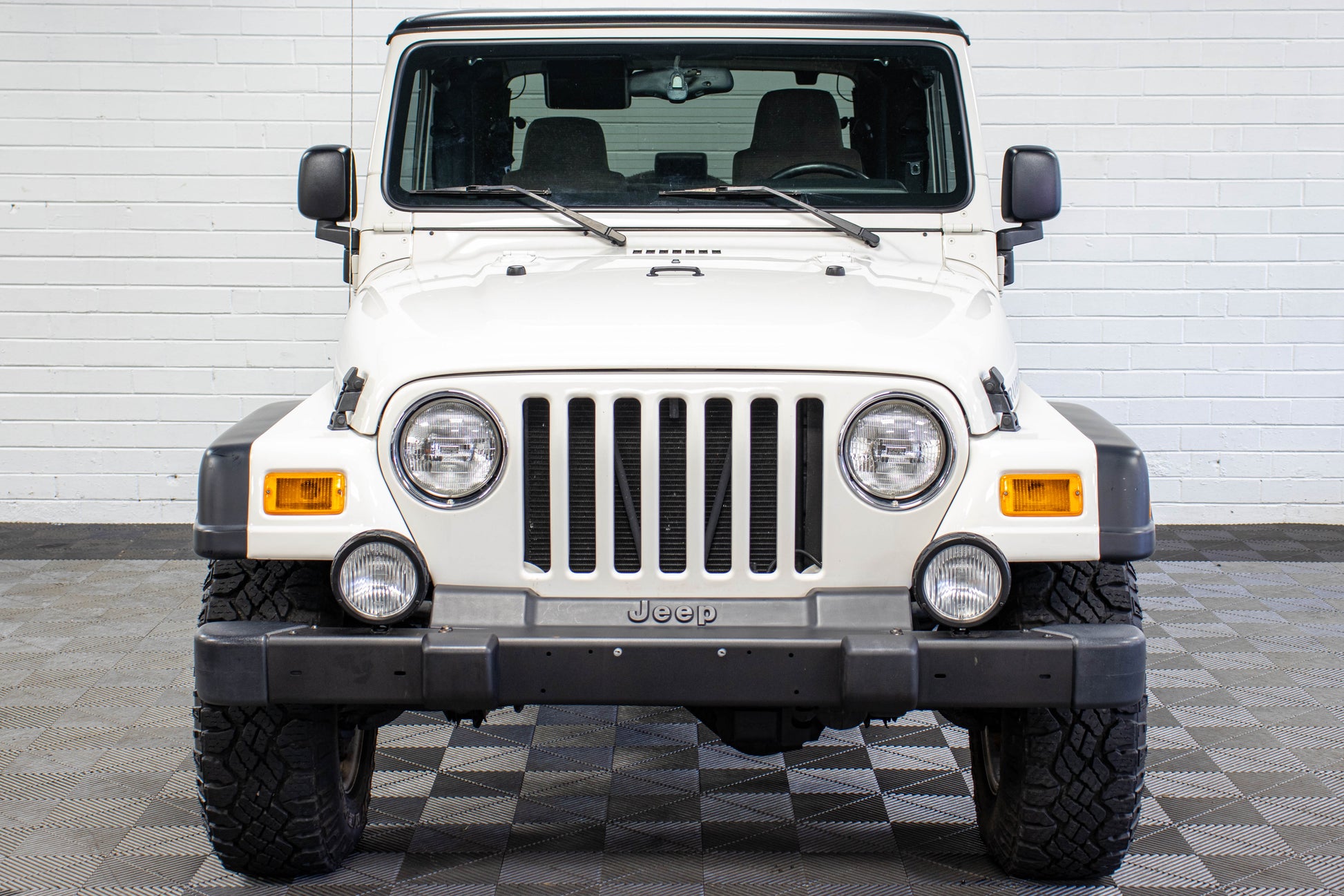 2004 Jeep Wrangler TJ Rubicon Dual Top Stone White