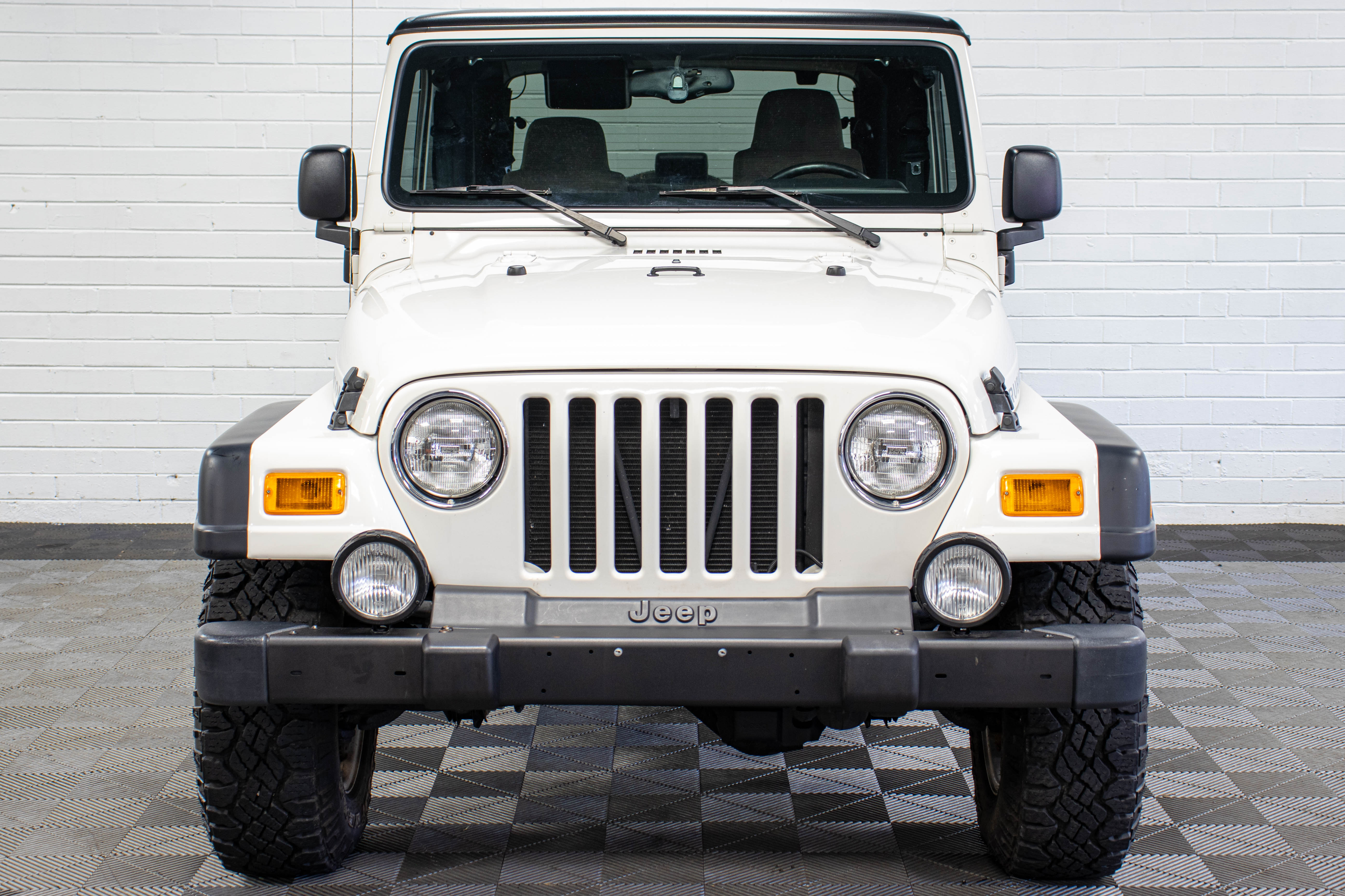 2004 Jeep Wrangler TJ Rubicon Dual Top Stone White