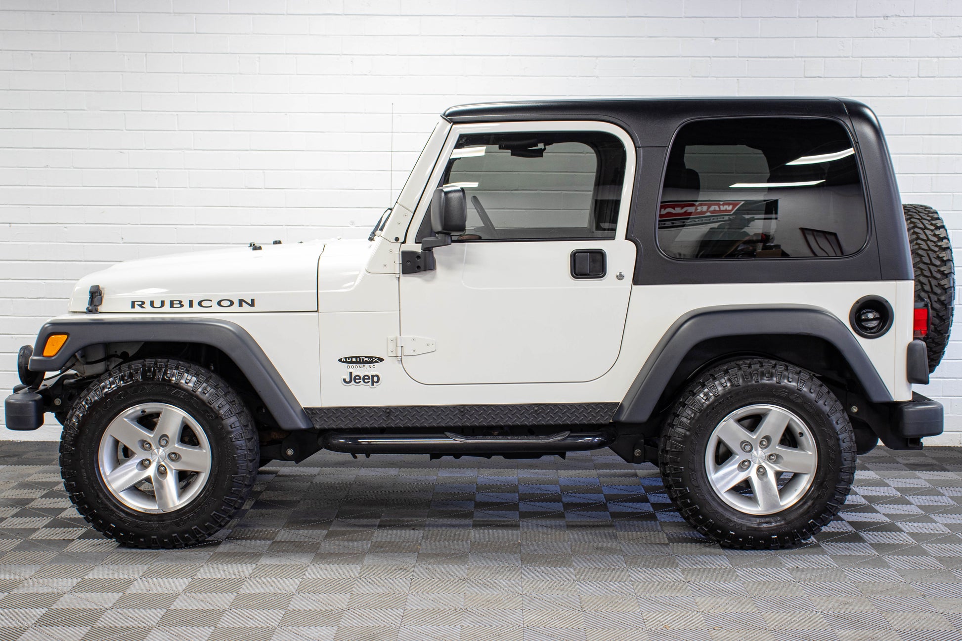 2004 Jeep Wrangler TJ Rubicon Dual Top Stone White
