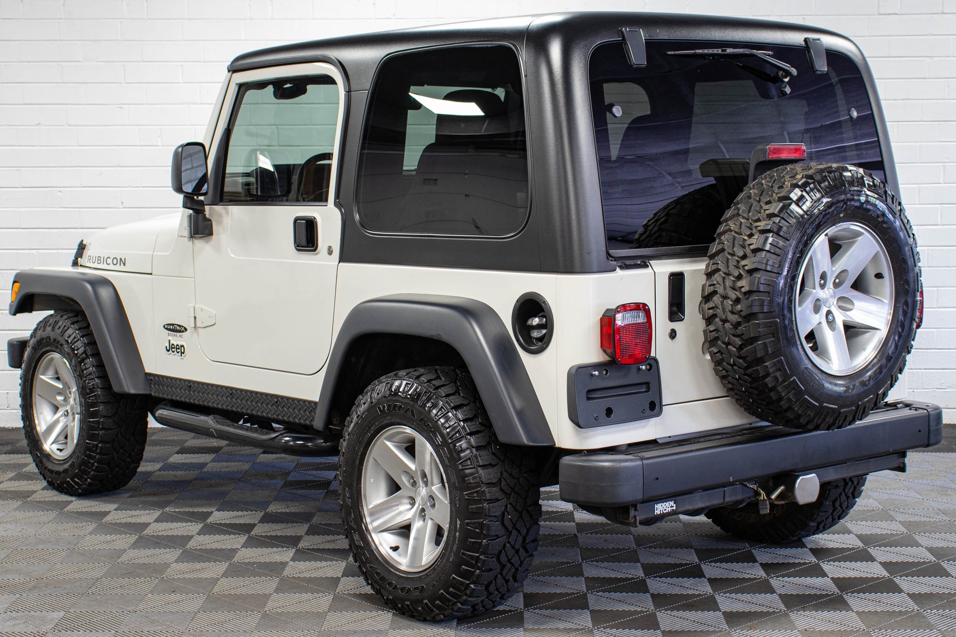 2004 Jeep Wrangler TJ Rubicon Dual Top Stone White