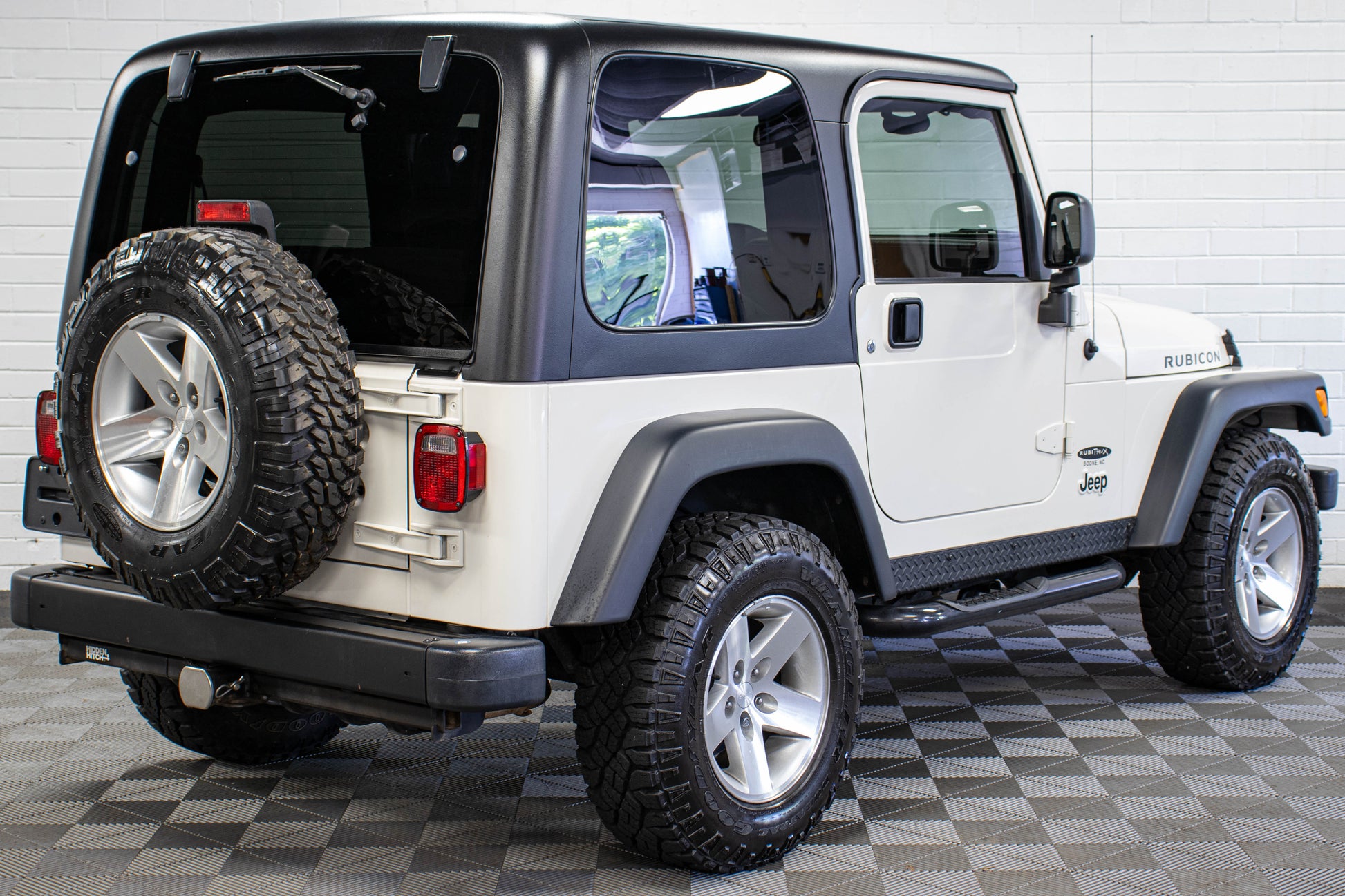 2004 Jeep Wrangler TJ Rubicon Dual Top Stone White