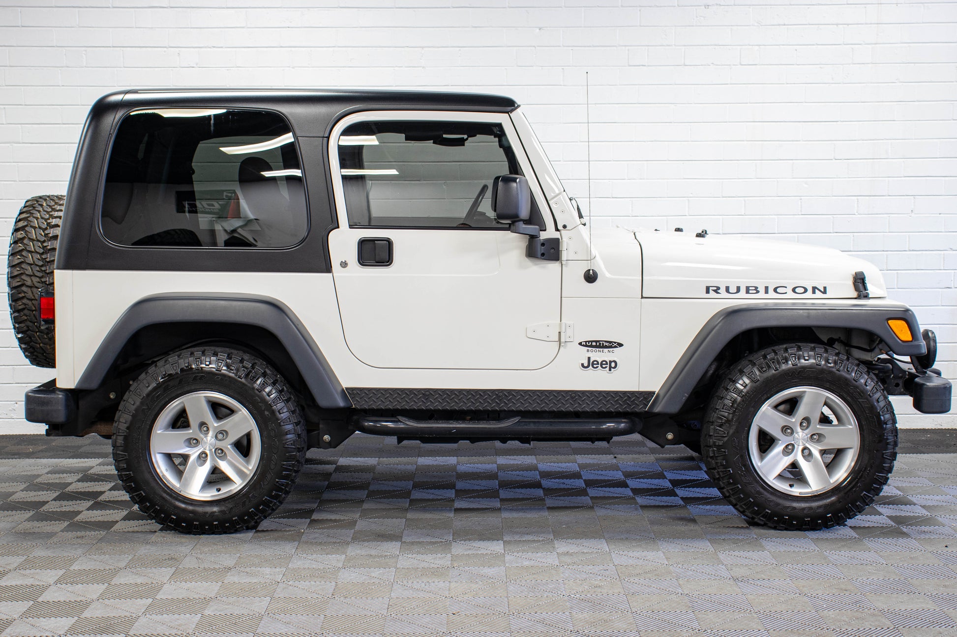 2004 Jeep Wrangler TJ Rubicon Dual Top Stone White