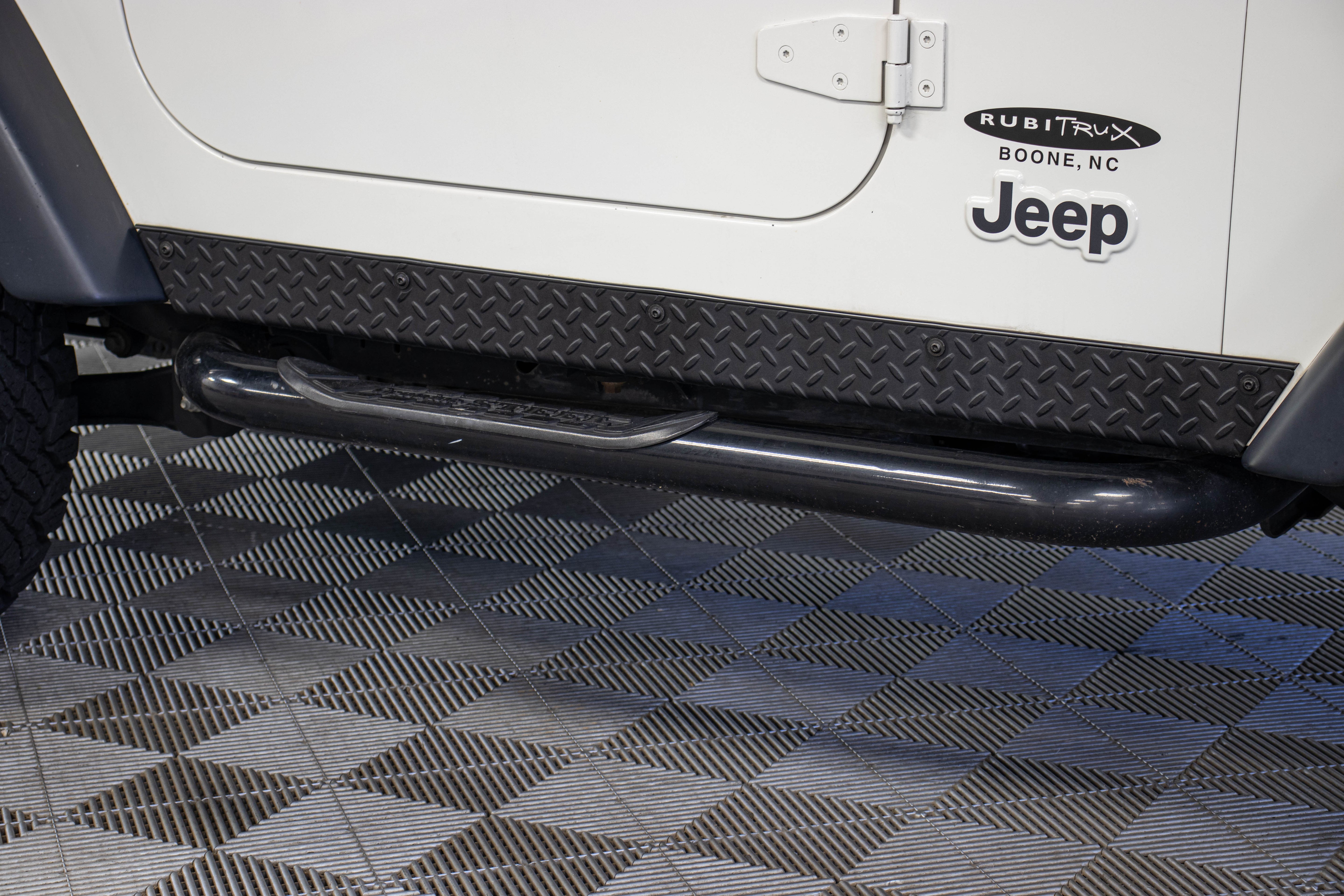 2004 Jeep Wrangler TJ Rubicon Dual Top Stone White