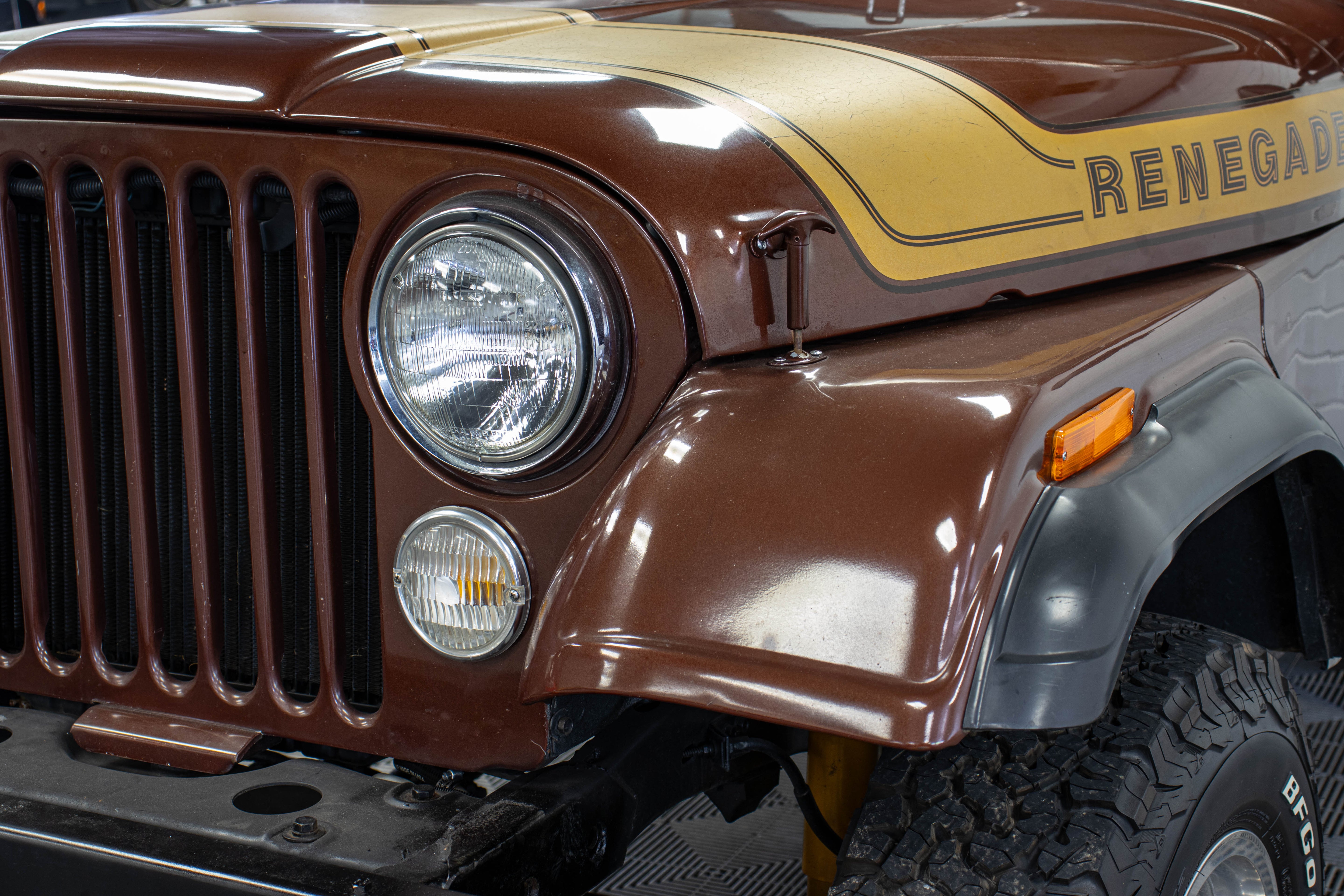1976 Jeep CJ-5 304 Levi Edition Bikini Top Dark Cocoa, 46k Miles