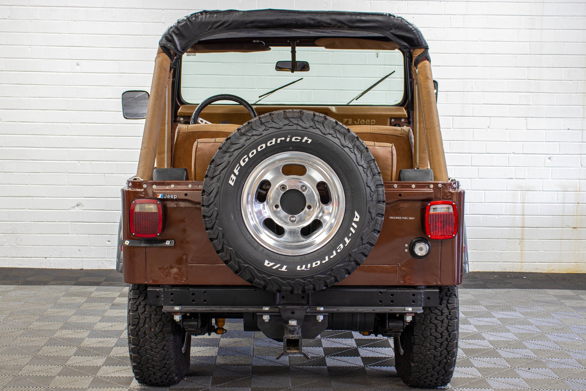 1976 Jeep CJ-5 304 Levi Edition Bikini Top Dark Cocoa, 46k Miles