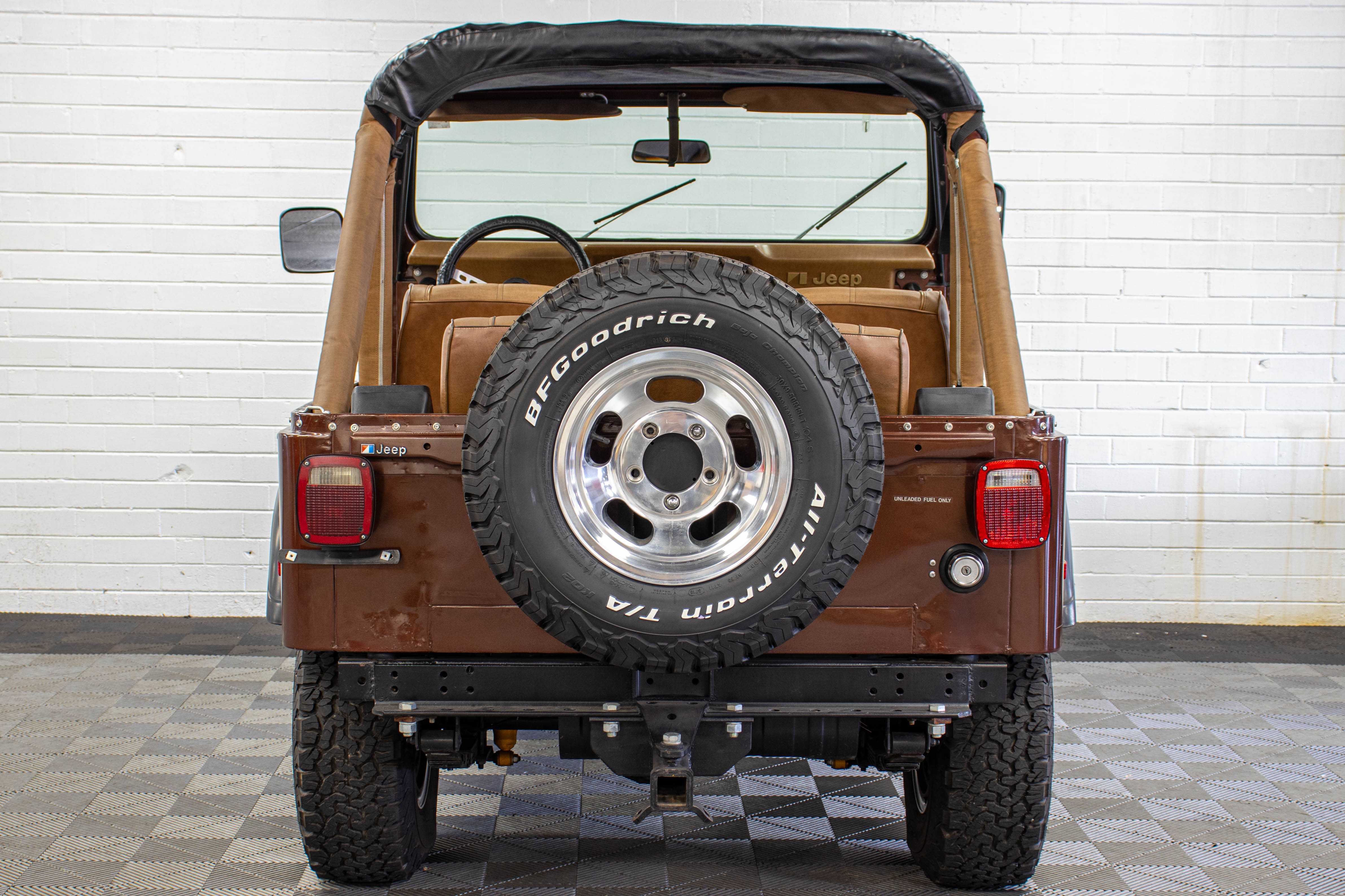1976 Jeep CJ-5 304 Levi Edition Bikini Top Dark Cocoa, 46k Miles