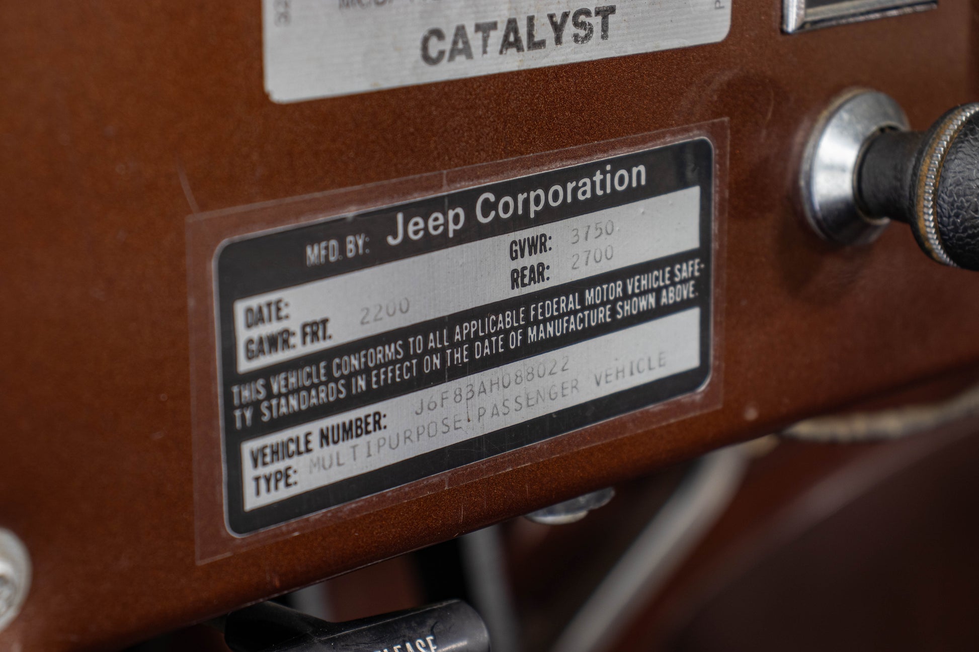 1976 Jeep CJ-5 304 Levi Edition Bikini Top Dark Cocoa, 46k Miles