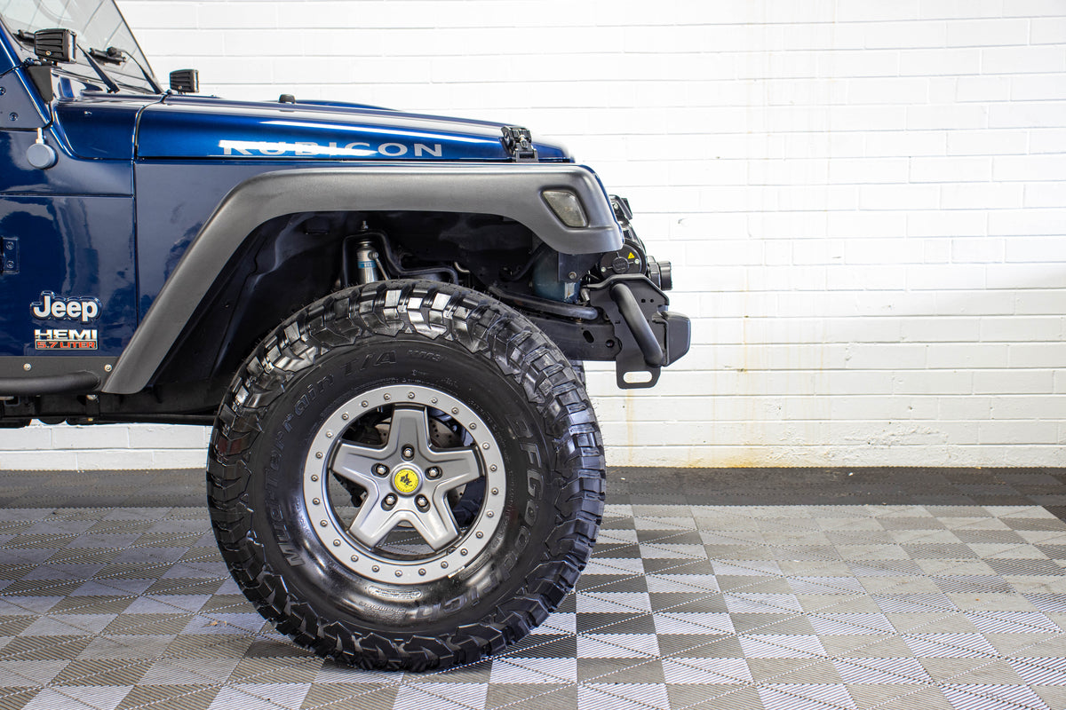 2005 Jeep Wrangler Rubicon HEMI Brute Hard Top Patriot Blue