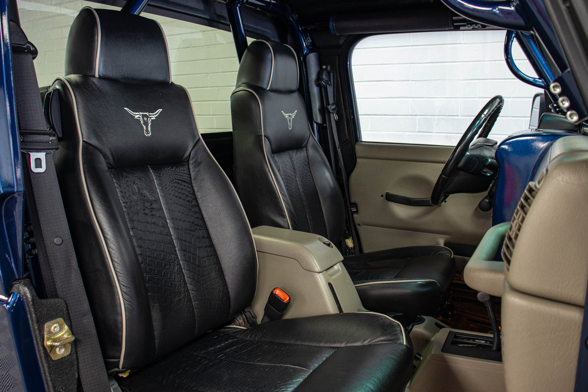 2005 Jeep Wrangler Rubicon HEMI Brute Hard Top Patriot Blue