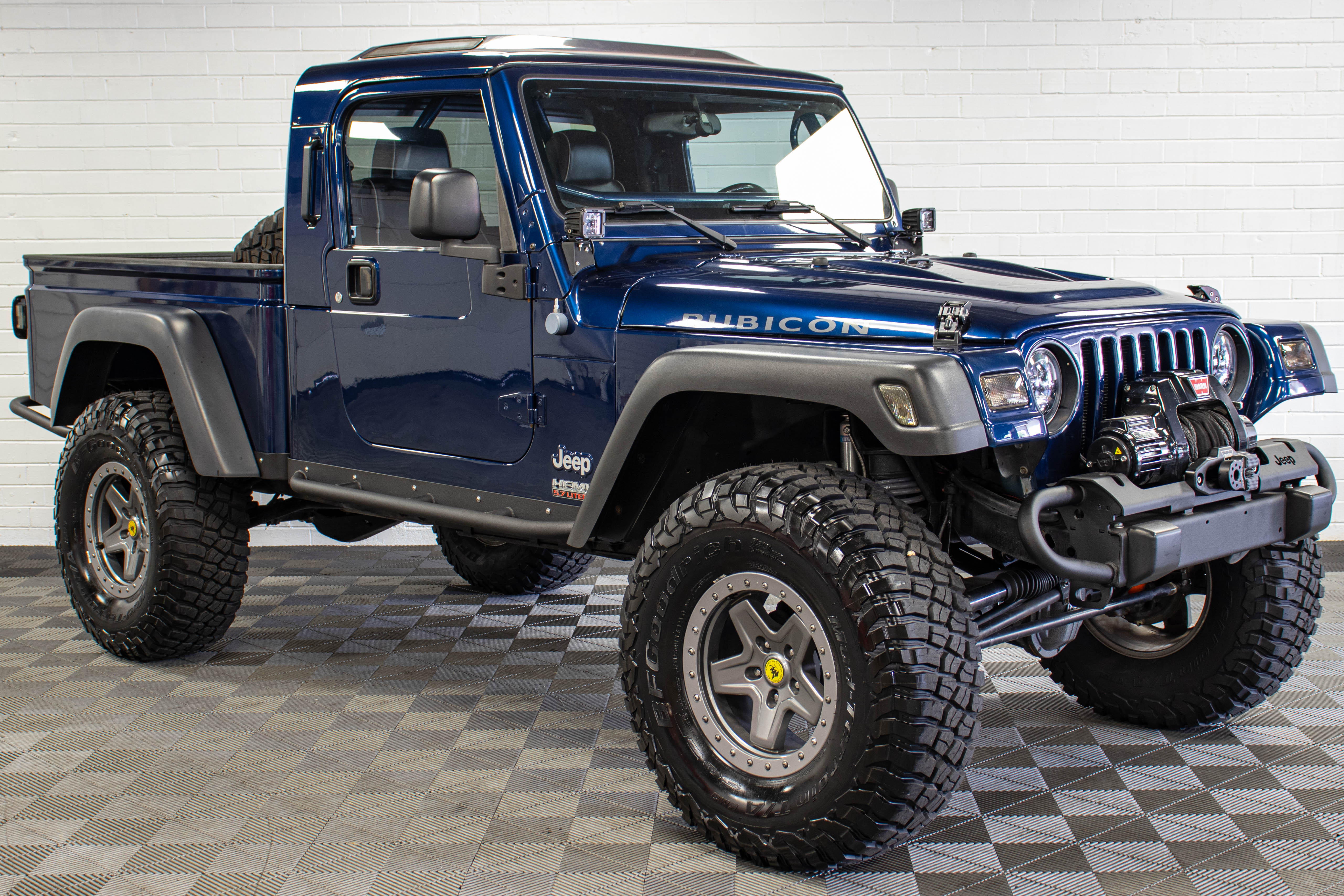 2005 Jeep Wrangler Rubicon HEMI Brute Hard Top Patriot Blue