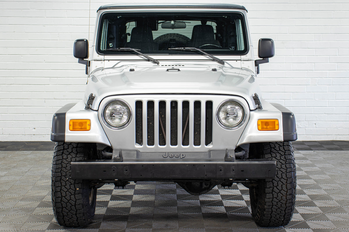 2006 Jeep Wrangler TJ Rubicon Hard Top Bright Silver - SOLD