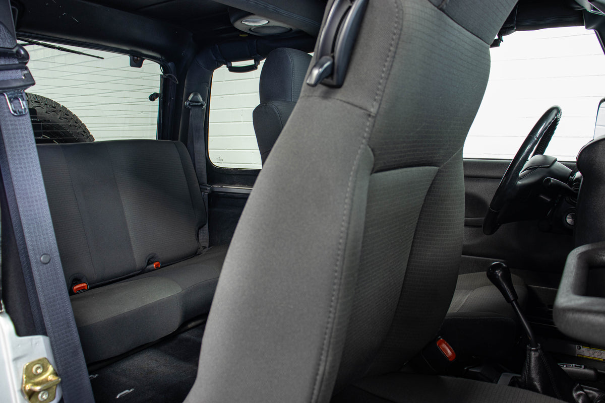 2006 Jeep Wrangler TJ Rubicon Hard Top Bright Silver - SOLD