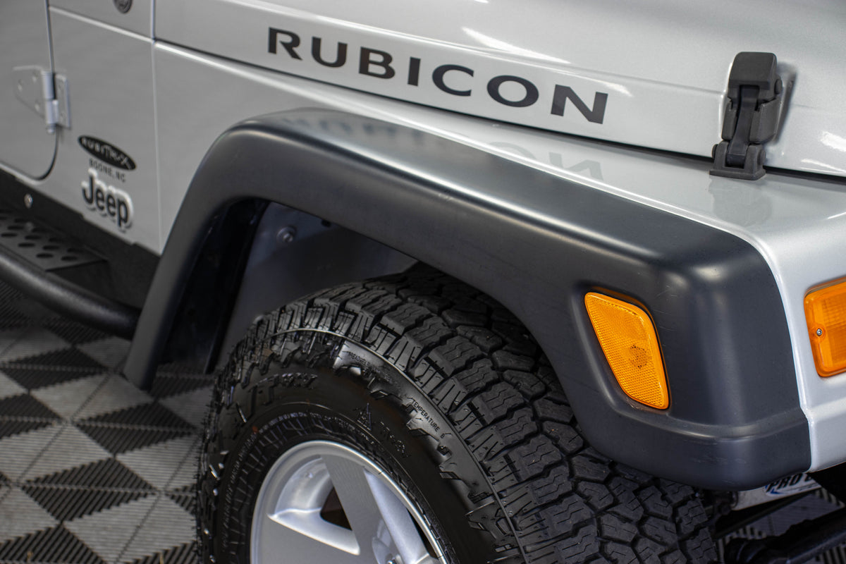 2006 Jeep Wrangler TJ Rubicon Hard Top Bright Silver - SOLD