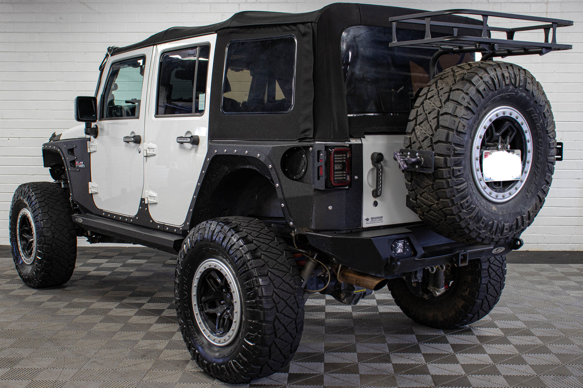 2014 Jeep Wrangler JKU HEMI 8 Speed Soft Top Bright White