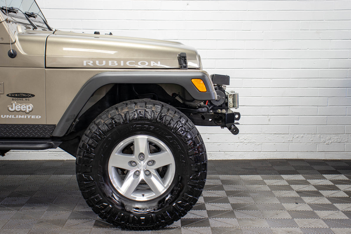 2006 Jeep Wrangler TJ Unlimited Rubicon Hard Top Khaki - SOLD
