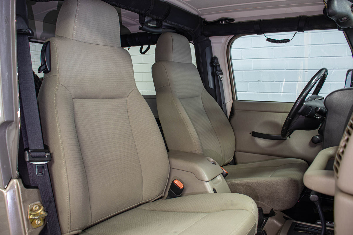 2006 Jeep Wrangler TJ Unlimited Rubicon Hard Top Khaki - SOLD