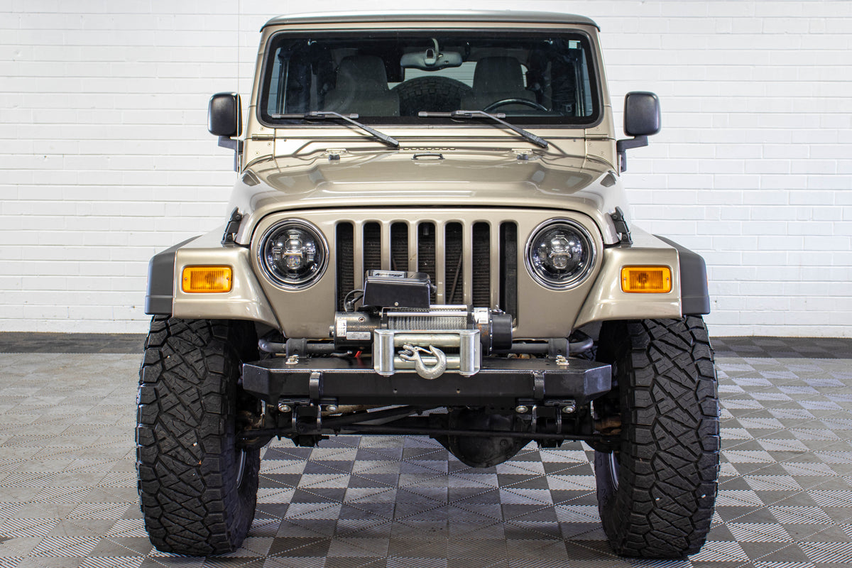 2006 Jeep Wrangler TJ Unlimited Rubicon Hard Top Khaki - SOLD