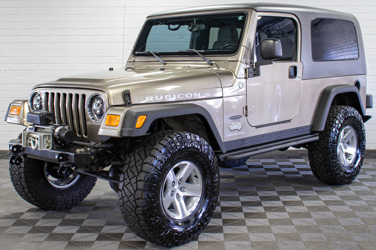 2006 Jeep Wrangler TJ Unlimited Rubicon Hard Top Khaki - SOLD