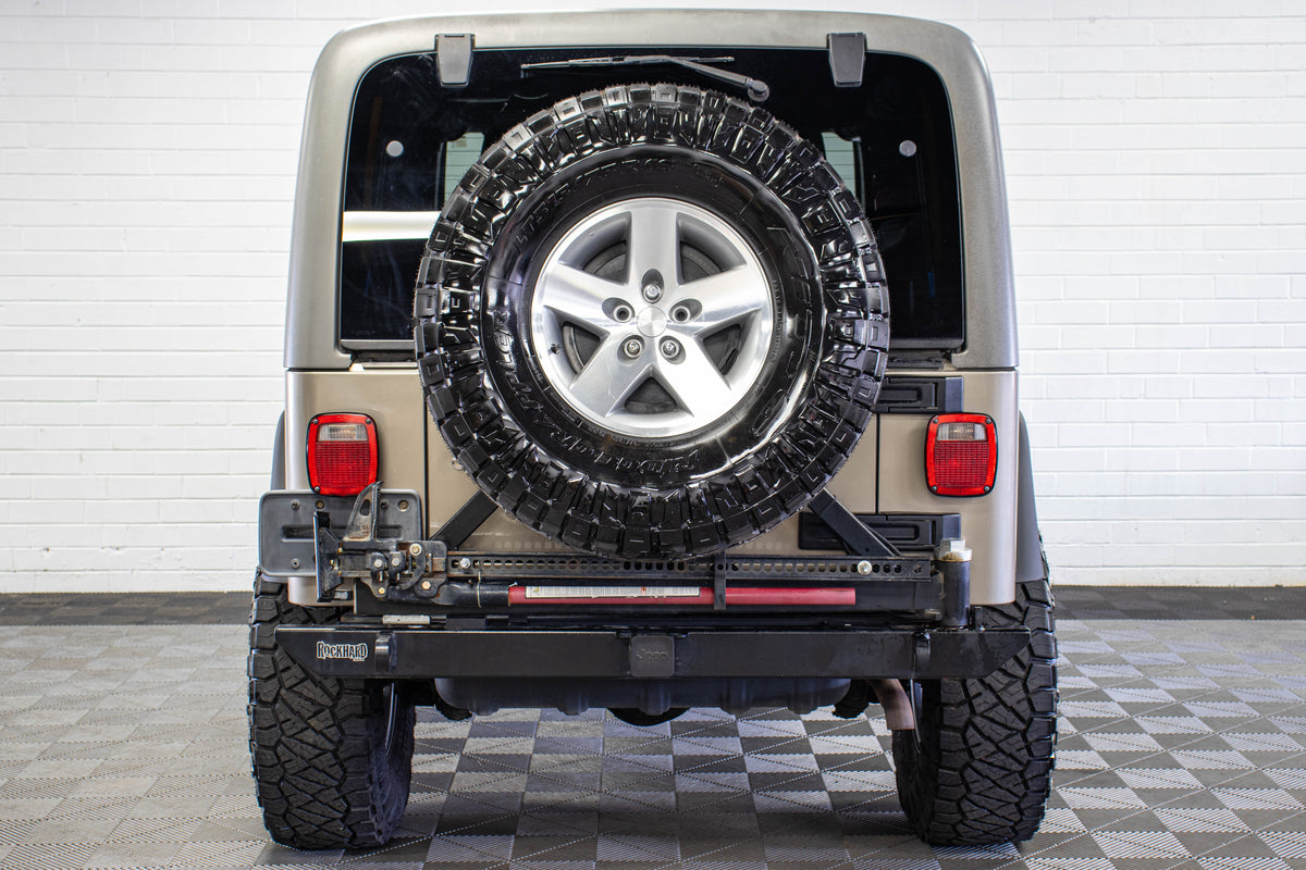 2006 Jeep Wrangler TJ Unlimited Rubicon Hard Top Khaki - SOLD