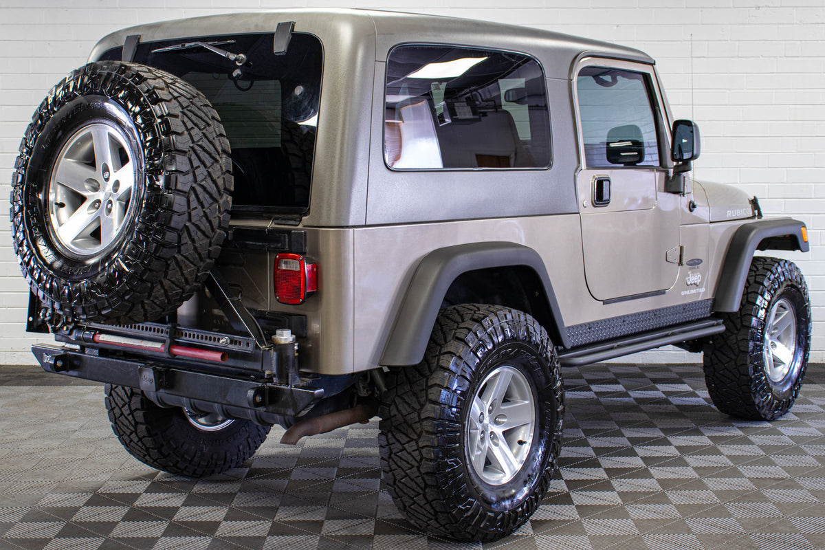 2006 Jeep Wrangler TJ Unlimited Rubicon Hard Top Khaki - SOLD