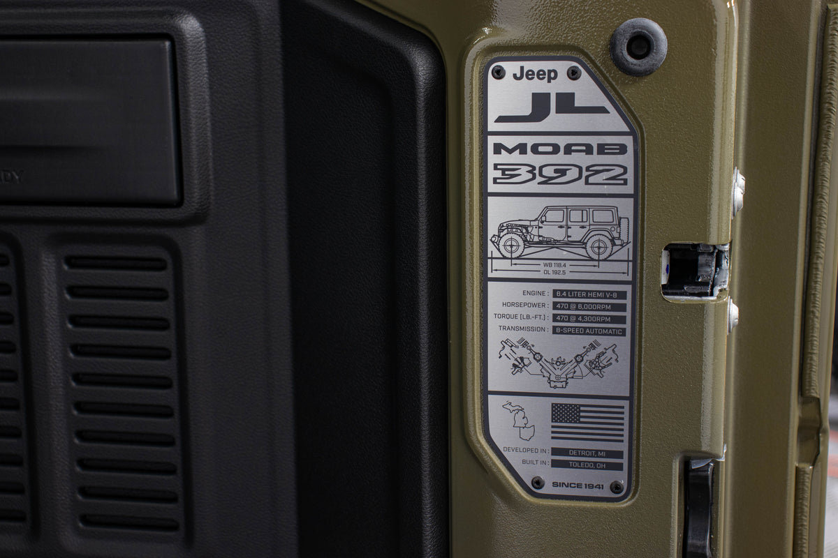 2027 Jeep Wrangler JLU Moab 392 Power Top '41 Green