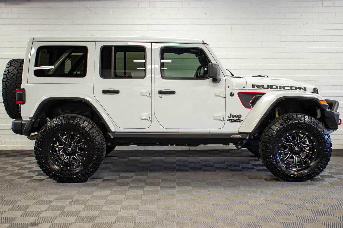 2019 Jeep Wrangler JL Unlimited Rubicon Power Top Bright White