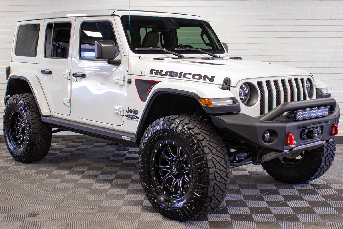 2019 Jeep Wrangler JL Unlimited Rubicon Power Top Bright White