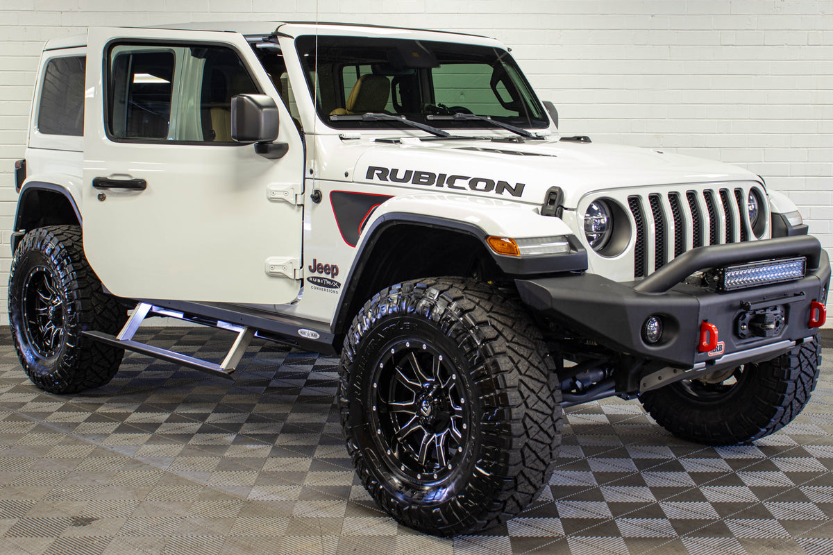 2019 Jeep Wrangler JL Unlimited Rubicon Power Top Bright White