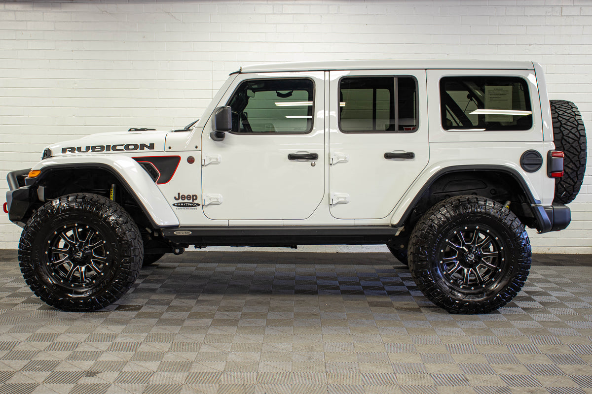 2019 Jeep Wrangler JL Unlimited Rubicon Power Top Bright White