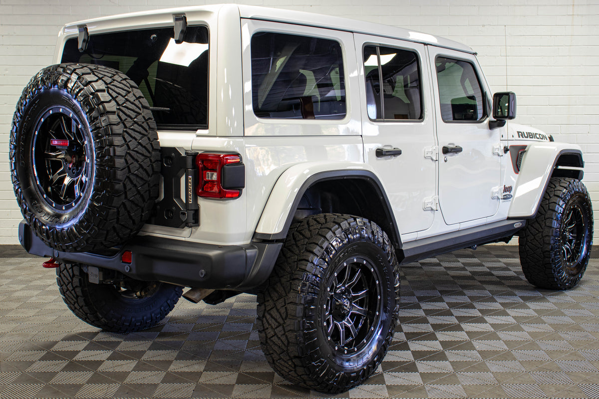 2019 Jeep Wrangler JL Unlimited Rubicon Power Top Bright White