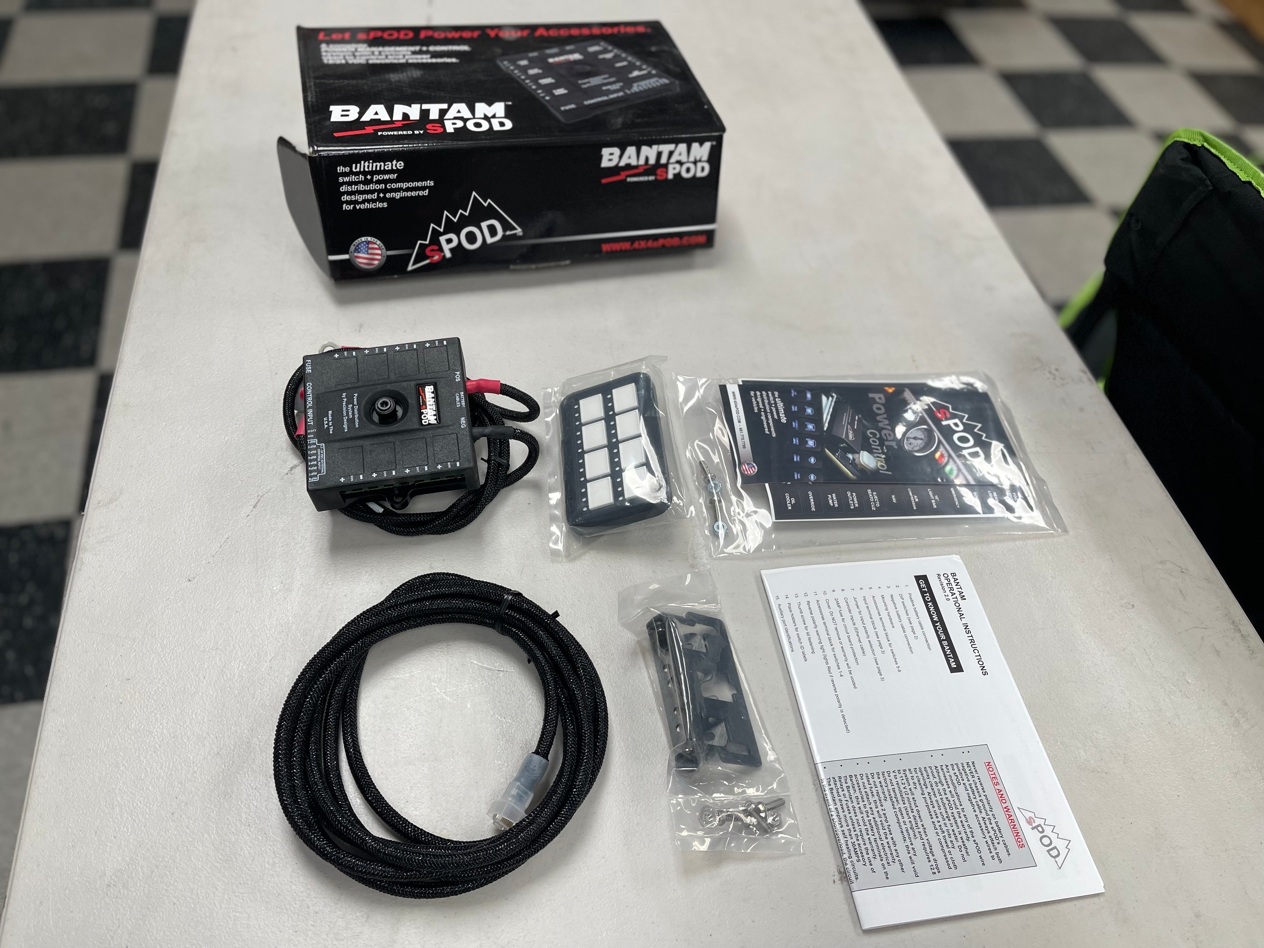 SPOD BAN8-800-HD-36 Bantam HD w/36" Cables
