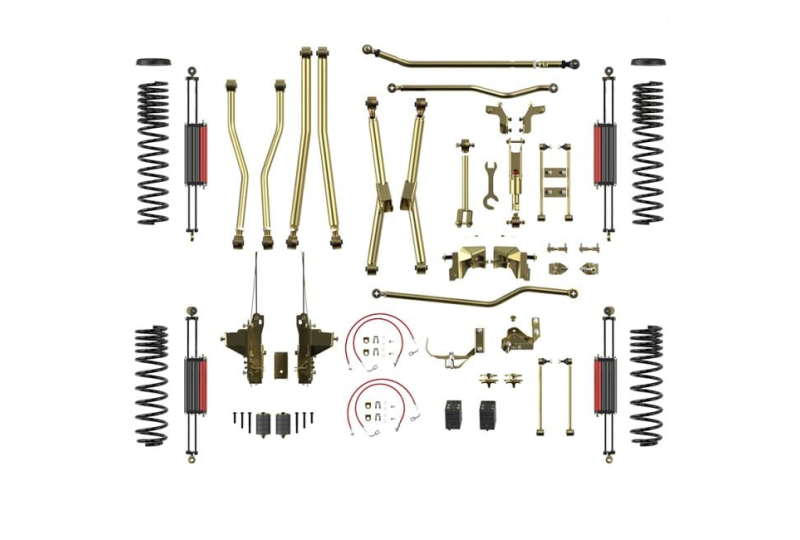 YETI XD Sector Shaft Brace & Track Bar Bracket; Jeep JL/JT