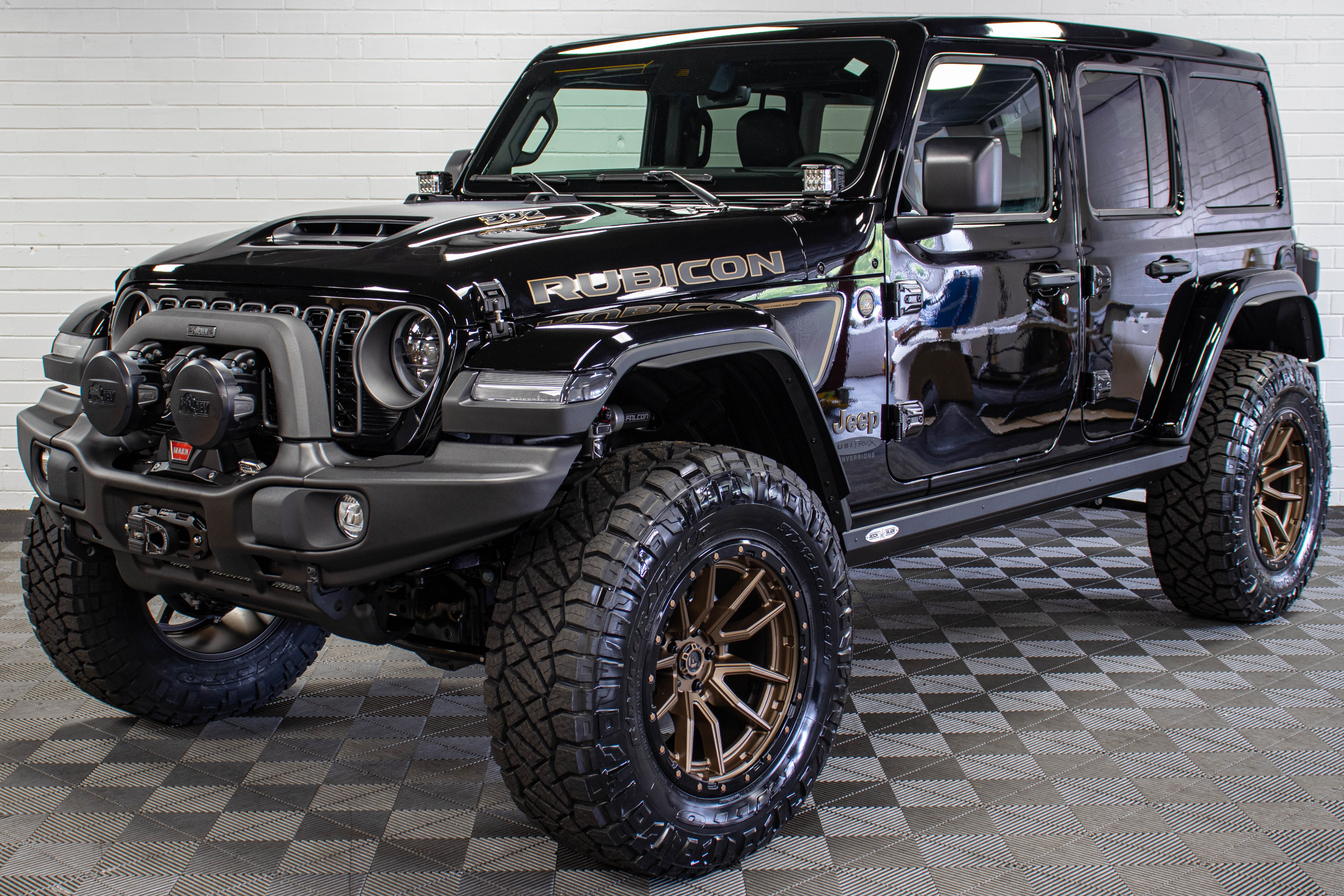2025 Jeep Wrangler JL Unlimited Rubicon 392 Final Edition Power Top Black