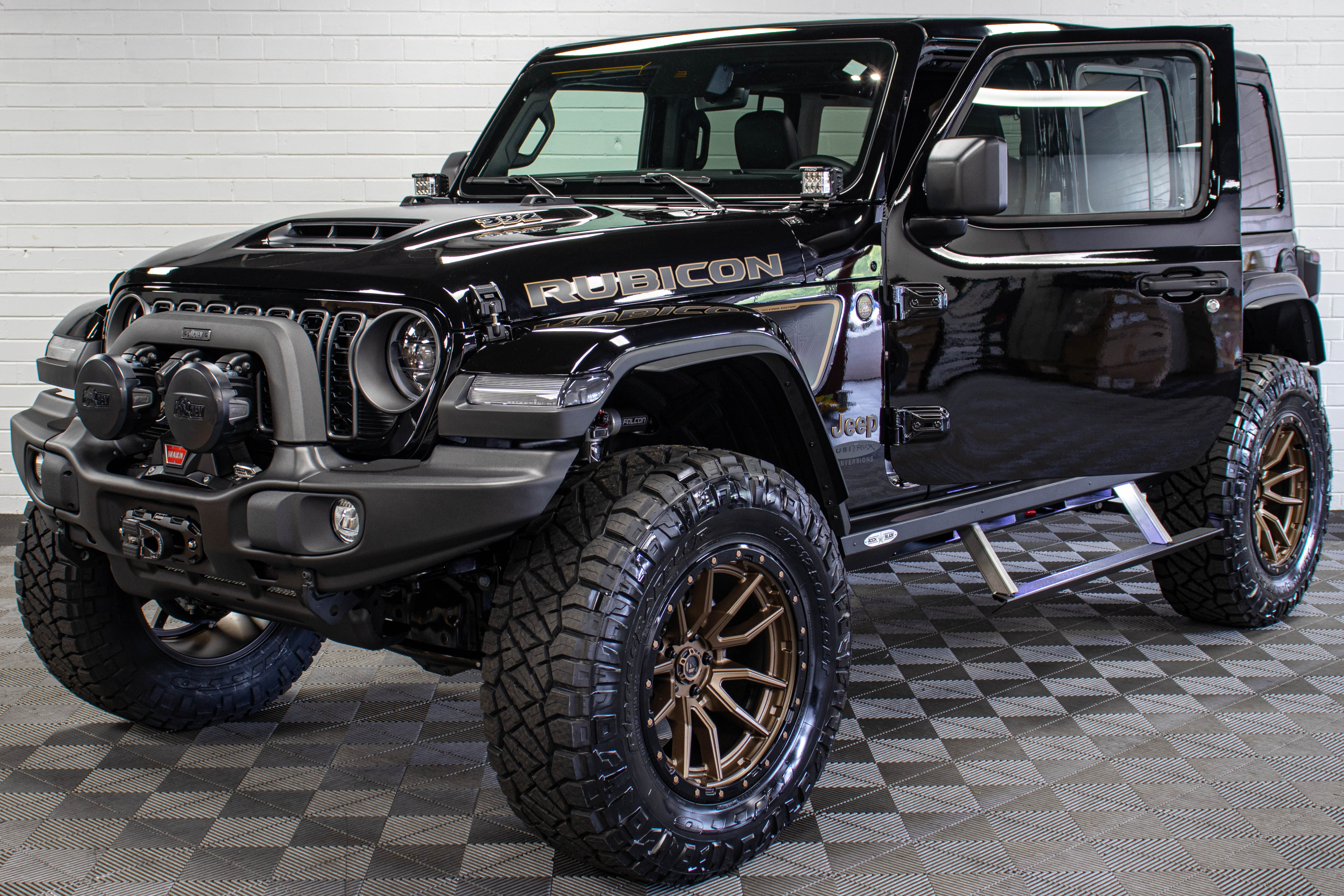 2025 Jeep Wrangler JL Unlimited Rubicon 392 Final Edition Power Top Black