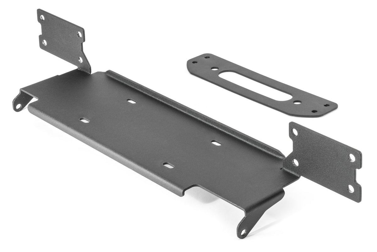 JL Steel Bumper Winch Plate