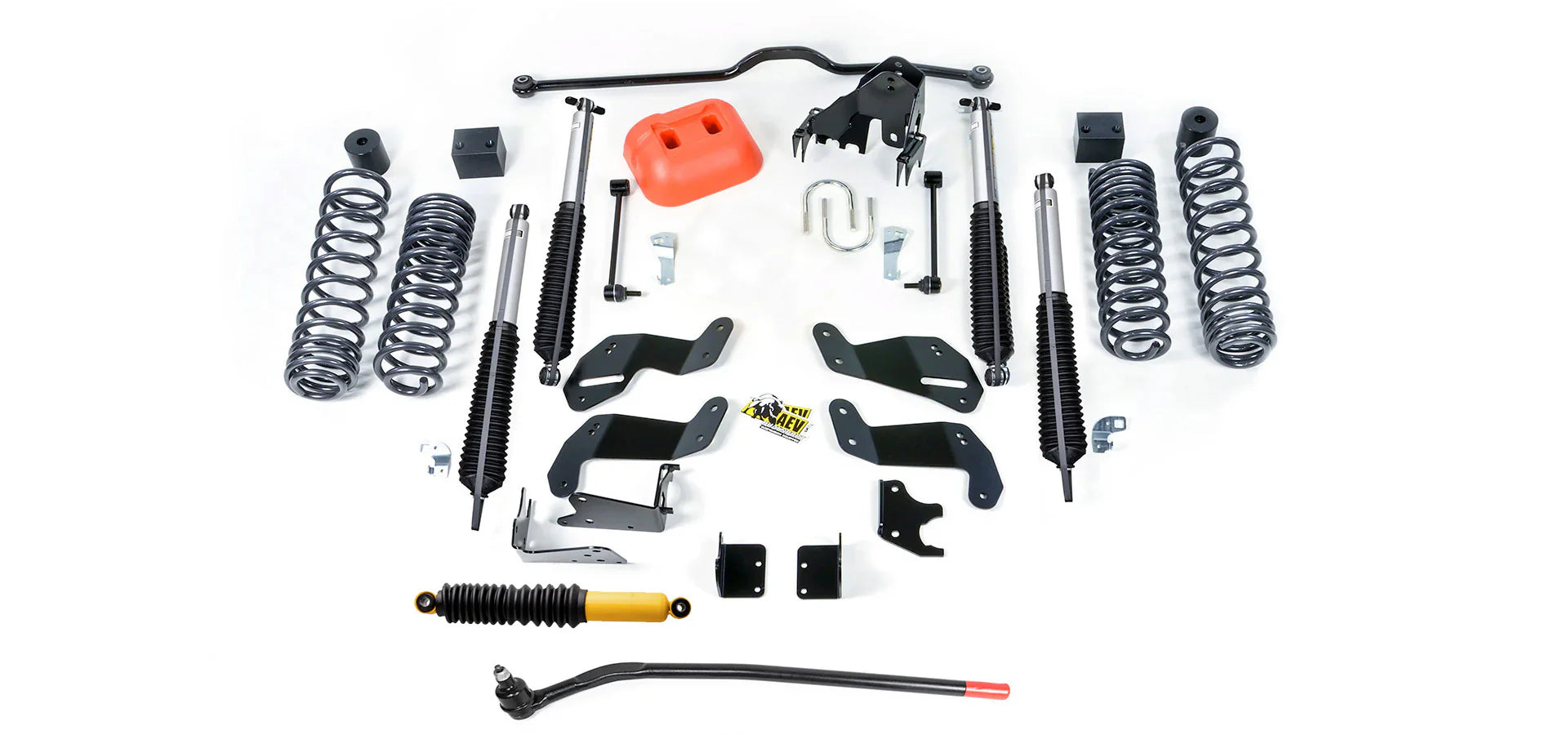 AEV 3.5" & 4.5" DualSport SC Suspension Lift Kit; Wrangler JK
