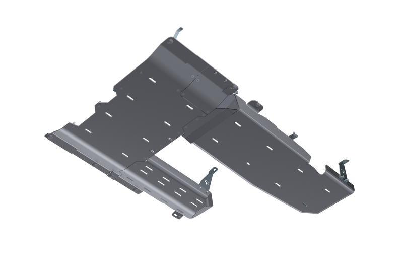 Artec JLU T-Case/Fuel/DPF Skid - 4 Door 3.0L Diesel Aluminum