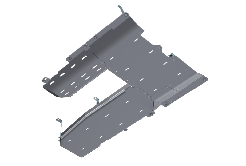 Artec JLU T-Case/Fuel/DPF Skid - 4 Door 3.0L Diesel Aluminum
