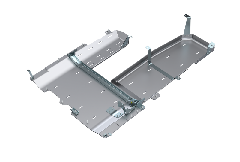 Artec JLU T-Case/Fuel/DPF Skid - 4 Door 3.0L Diesel Aluminum