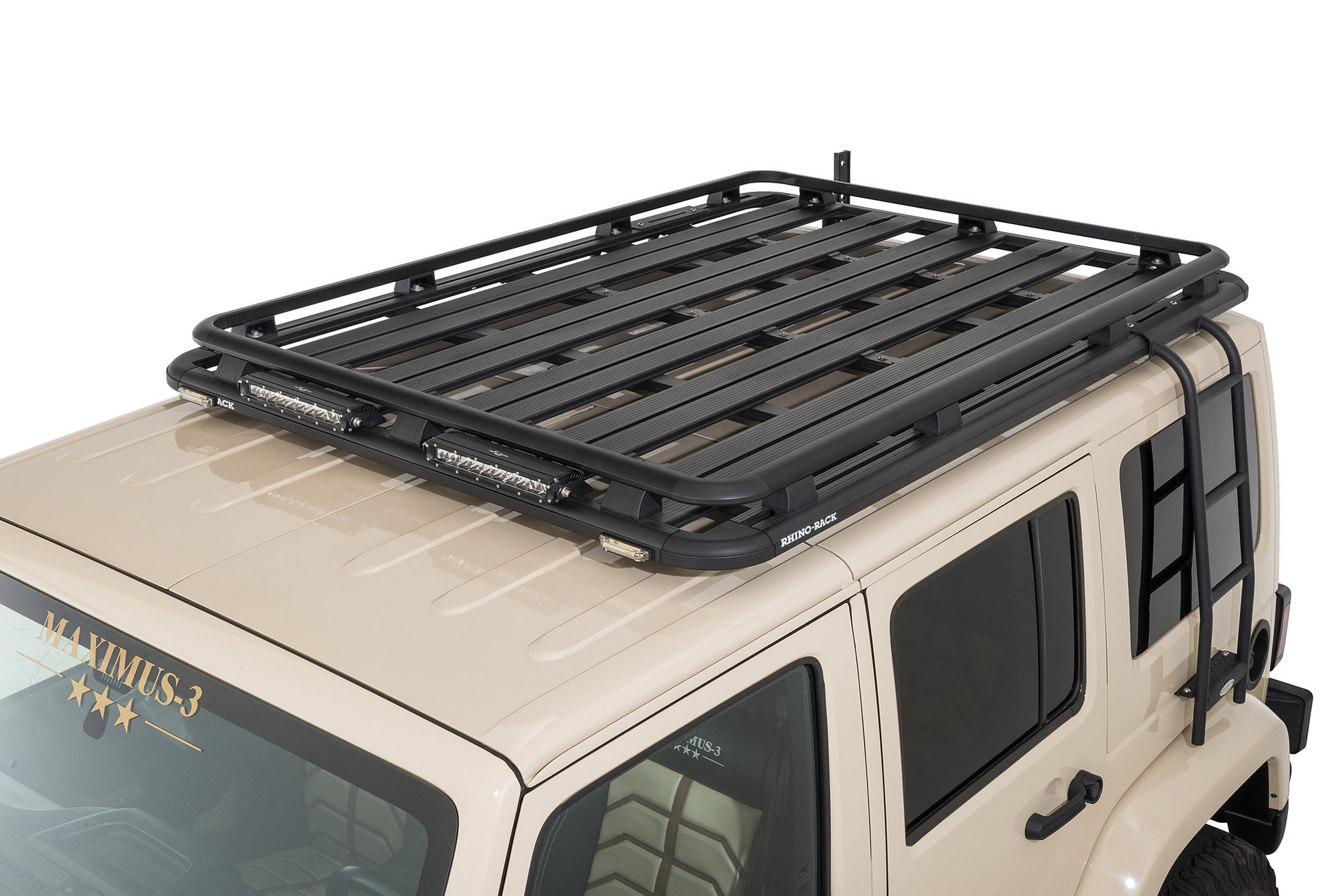 Maximus-3 JK Roof Rack Ladder - FOR MAXIMUS-3 ROOF RACK HARDWARE ONLY