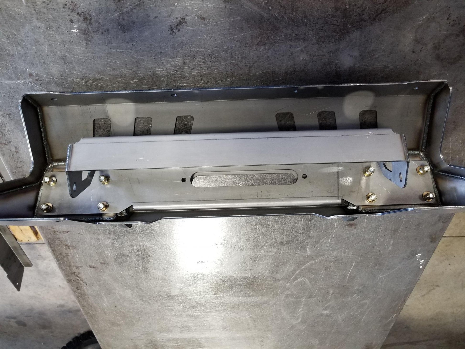 Jeep JK Front Bumper 07-18 Wrangler JK Crusher Series Bare Steel Motobilt